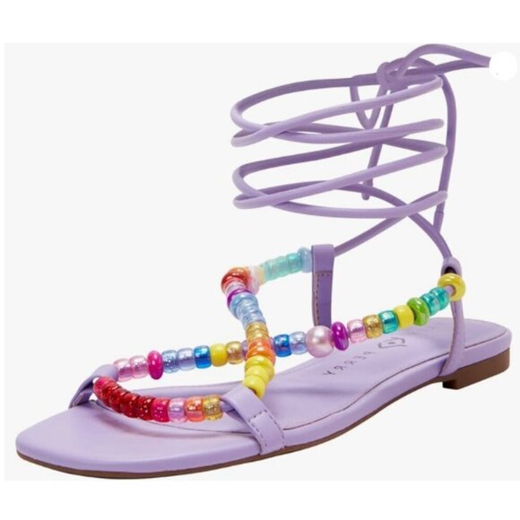 Katy Perry Women's The Halie Bead Sandal Flat, Size 9 - Picture 9 of 9